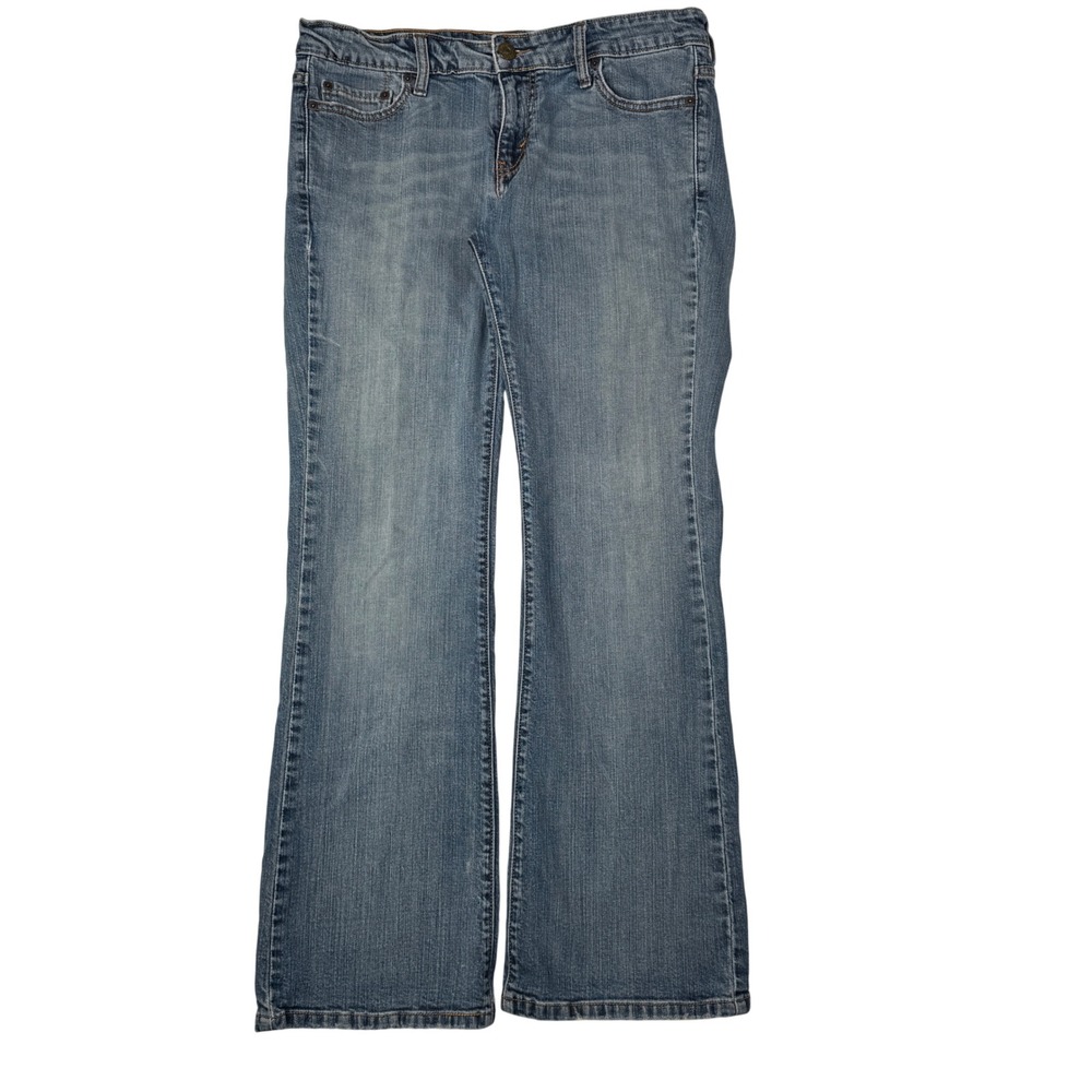 Levi's 545 Low Boot Cut Jeans Women's 5 Light Wash Low Rise Stretch Denim